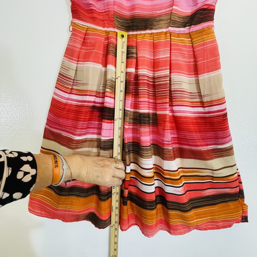 READ Rabbit Rabbit Rabbit Designs Dress Womens 8 Multicolor Fit Flare Sundress - Picture 5 of 14